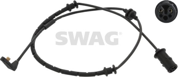 Swag 40 91 7489 - Сигнализатор, износ тормозных колодок autospares.lv