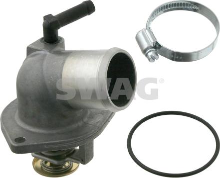 Swag 40 92 7869 - Термостат охлаждающей жидкости / корпус autospares.lv