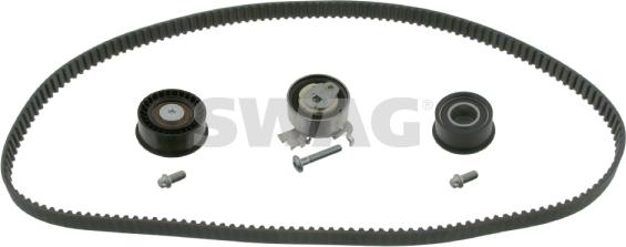 Swag 40 02 0025 - Комплект зубчатого ремня ГРМ autospares.lv