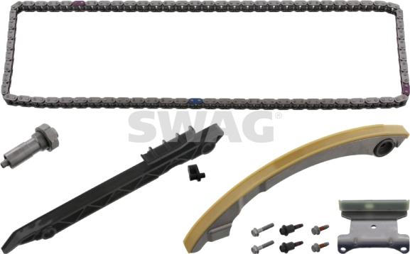 Swag 40 10 1763 - Комплект цепи привода распредвала autospares.lv