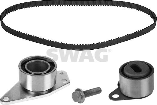 Swag 55 91 9500 - Комплект зубчатого ремня ГРМ autospares.lv