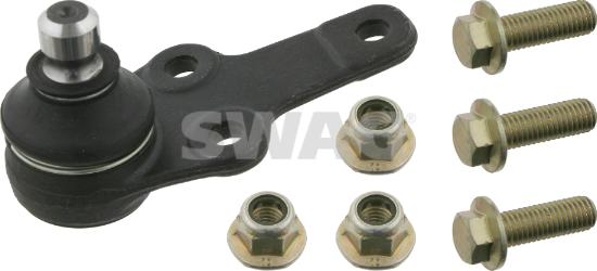 Swag 55 91 8129 - Шаровая опора, несущий / направляющий шарнир autospares.lv