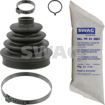 Swag 50 90 7873 - Пыльник, приводной вал autospares.lv