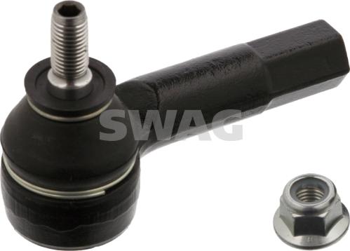 Swag 50 91 9873 - Наконечник рулевой тяги, шарнир autospares.lv