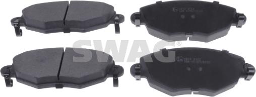 Swag 50 91 6402 - Тормозные колодки, дисковые, комплект autospares.lv