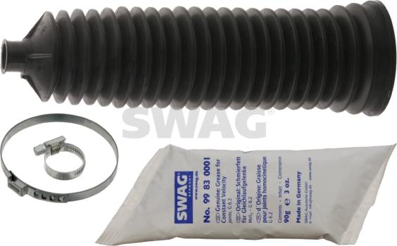 Swag 50 93 6517 - Комплект пыльника, рулевое управление autospares.lv
