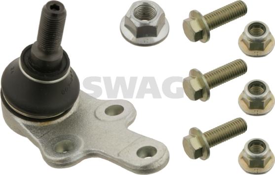 Swag 50 93 0380 - Шаровая опора, несущий / направляющий шарнир autospares.lv