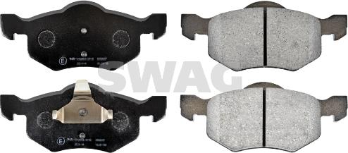 Swag 50 11 6067 - Тормозные колодки, дисковые, комплект autospares.lv