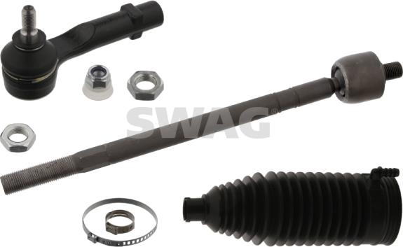 Swag 64 94 4942 - Рулевая тяга autospares.lv