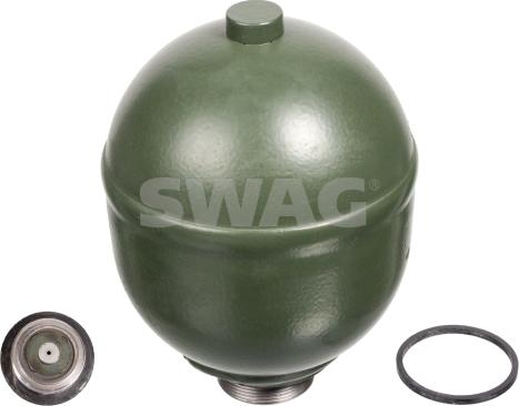 Swag 64 92 2497 - Гидроаккумулятор, подвеска / амортизация autospares.lv