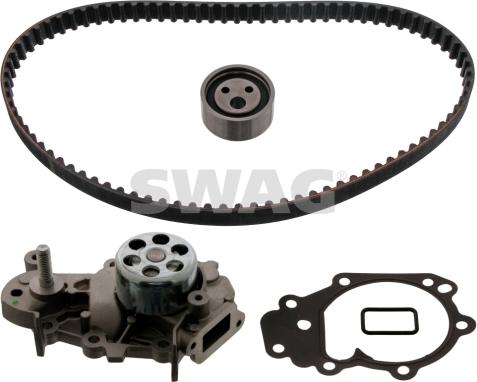 Swag 60 94 5102 - Водяной насос + комплект зубчатого ремня ГРМ autospares.lv