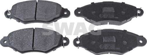 Swag 60 91 6441 - Тормозные колодки, дисковые, комплект autospares.lv