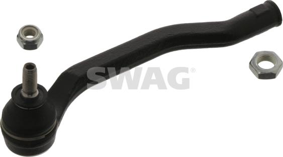 Swag 60 93 9039 - Наконечник рулевой тяги, шарнир autospares.lv