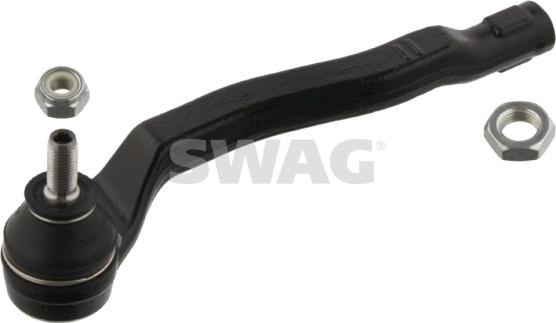 Swag 60 93 6095 - Наконечник рулевой тяги, шарнир autospares.lv