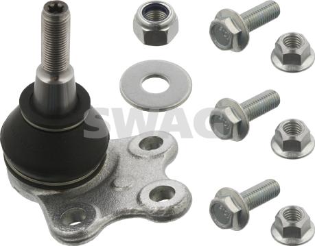 Swag 60 93 6125 - Шаровая опора, несущий / направляющий шарнир autospares.lv