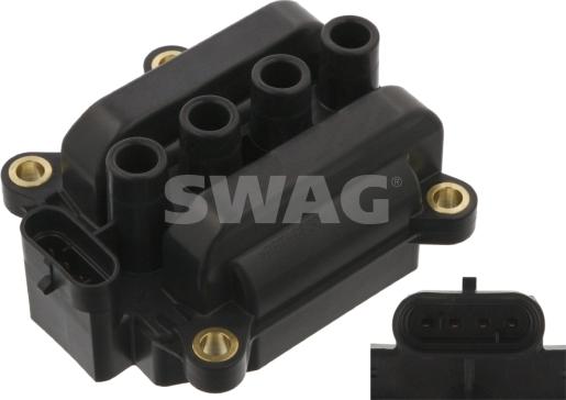 Swag 60 93 6703 - Катушка зажигания autospares.lv