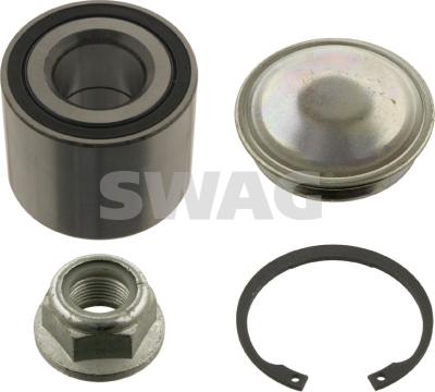 Swag 60 93 0545 - Подшипник ступицы колеса, комплект autospares.lv