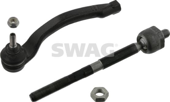 Swag 60 93 7617 - Рулевая тяга autospares.lv