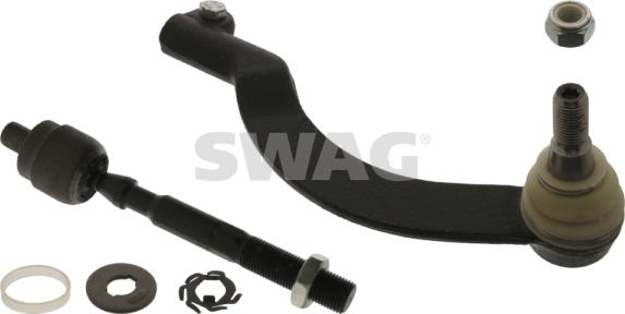 Swag 60 93 7626 - Рулевая тяга autospares.lv