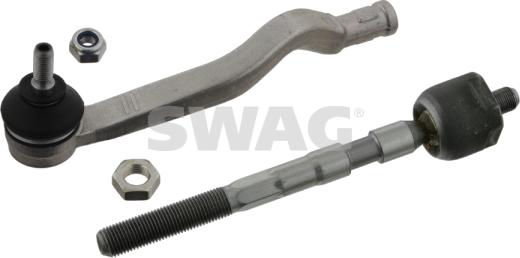 Swag 60 93 7621 - Рулевая тяга autospares.lv