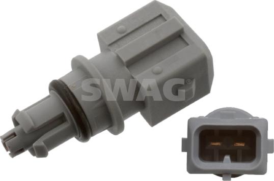 Swag 60 93 7185 - Датчик, температура впускаемого воздуха autospares.lv