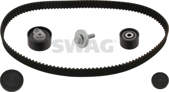 Swag 60 92 8602 - Комплект зубчатого ремня ГРМ autospares.lv