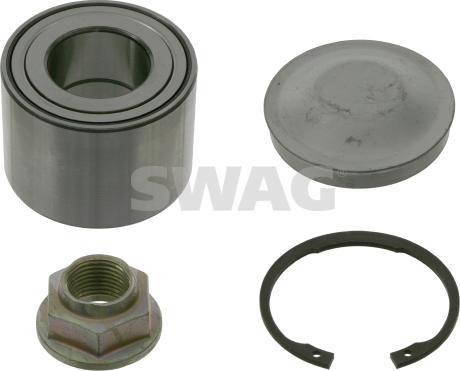 Swag 60 92 2864 - Подшипник ступицы колеса, комплект autospares.lv