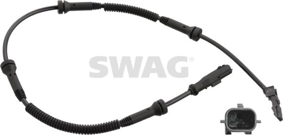 Swag 60 10 6120 - Датчик ABS, частота вращения колеса autospares.lv