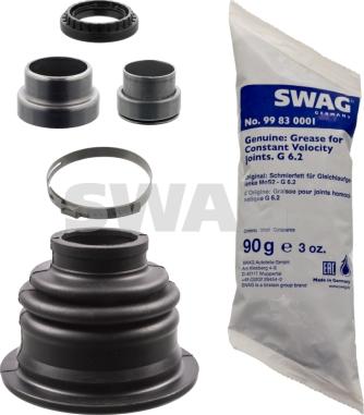 Swag 60 10 2503 - Пыльник, приводной вал autospares.lv