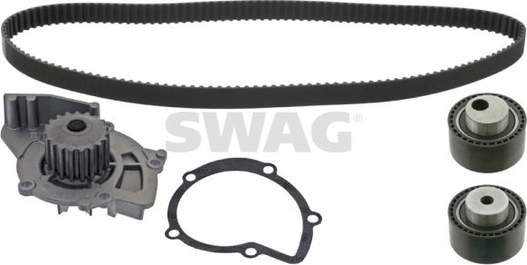 Swag 62 94 5144 - Водяной насос + комплект зубчатого ремня ГРМ autospares.lv