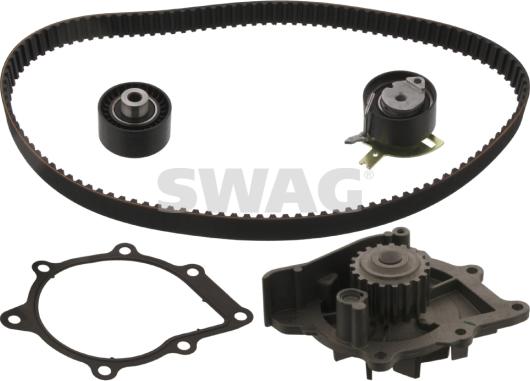 Swag 62 94 5175 - Водяной насос + комплект зубчатого ремня ГРМ autospares.lv