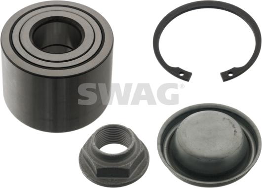 Swag 62 94 6609 - Подшипник ступицы колеса, комплект autospares.lv