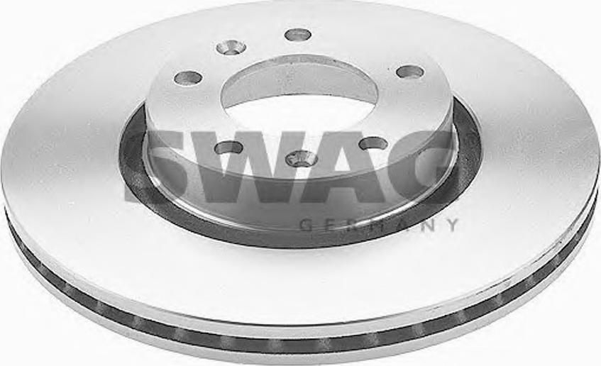 Swag 62 91 8918 - Тормозной диск autospares.lv