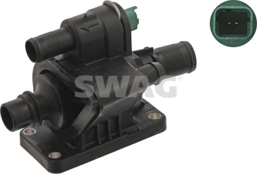 Swag 62 93 4997 - Термостат охлаждающей жидкости / корпус autospares.lv