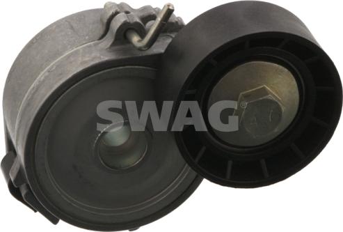 Swag 62 93 6660 - Натяжитель, поликлиновый ремень autospares.lv