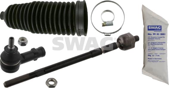 Swag 62 93 8980 - Рулевая тяга autospares.lv