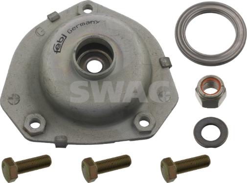 Swag 62 93 8001 - Опора стойки амортизатора, подушка autospares.lv