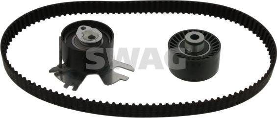 Swag 62 93 7460 - Комплект зубчатого ремня ГРМ autospares.lv