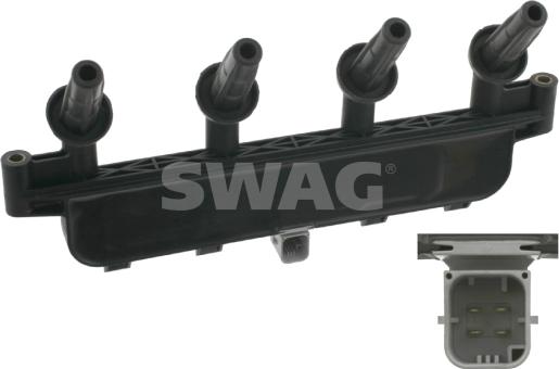 Swag 62 92 4997 - Катушка зажигания autospares.lv