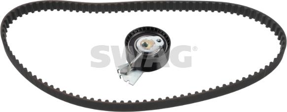 Swag 62 92 1280 - Комплект зубчатого ремня ГРМ autospares.lv