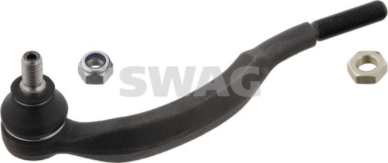 Swag 62 92 8580 - Наконечник рулевой тяги, шарнир autospares.lv