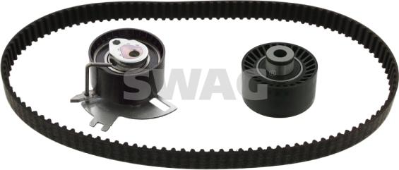 Swag 62 10 3080 - Комплект зубчатого ремня ГРМ autospares.lv