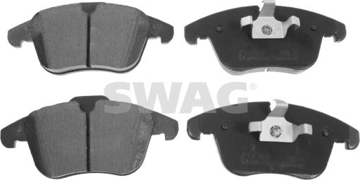 Swag 15 11 6380 - Тормозные колодки, дисковые, комплект autospares.lv