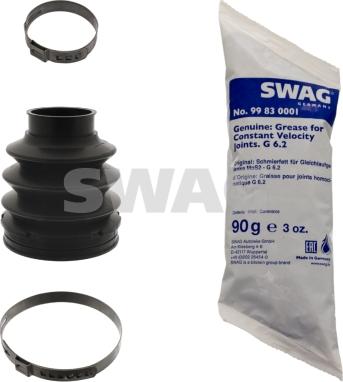 Swag 10 94 9889 - Пыльник, приводной вал autospares.lv