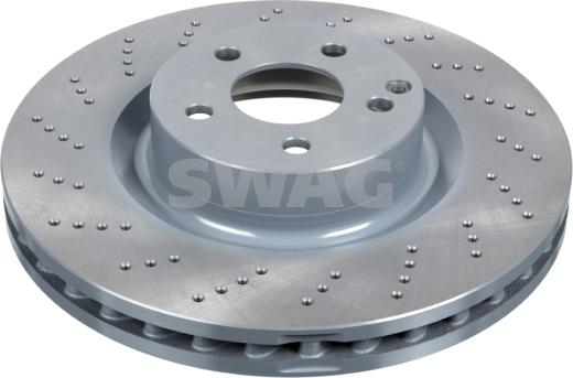 Swag 10 94 4007 - Тормозной диск autospares.lv