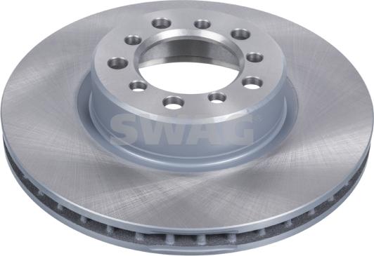 Swag 10 90 6857 - Тормозной диск autospares.lv