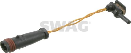 Swag 10 91 9186 - Сигнализатор, износ тормозных колодок autospares.lv