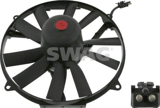 Swag 10 91 8931 - Вентилятор, конденсатор кондиционера autospares.lv