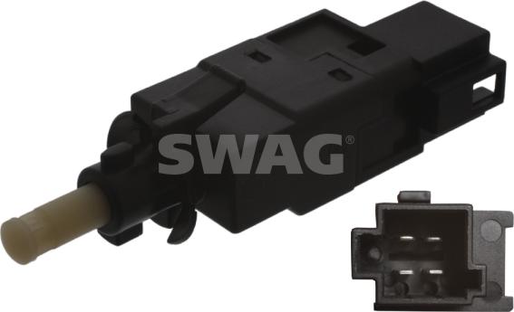 Swag 10 93 6745 - Выключатель стоп сигнала / сцепления autospares.lv