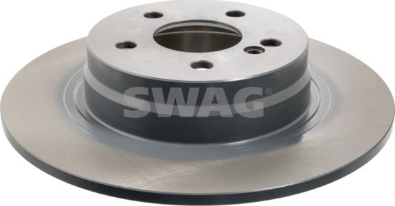 Swag 10 93 0555 - Тормозной диск autospares.lv